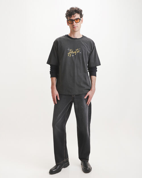 Playera Oversize Negra
