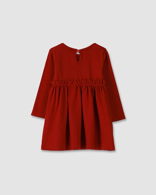 Vestido Corto Manga Larga