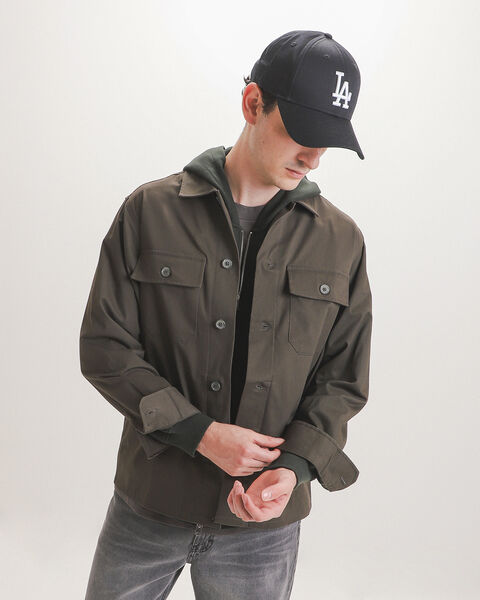 Sobrecamisa Verde Relaxed