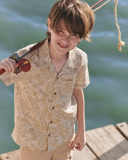 Camisa Manga Corta Estampada