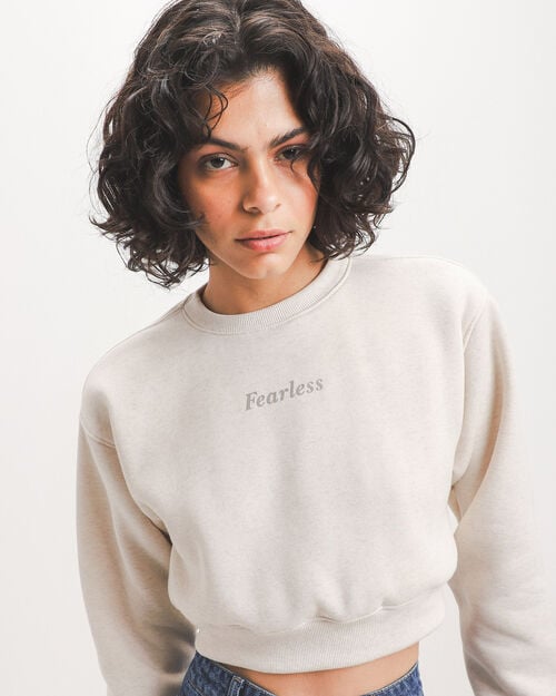 Sudadera Cerrada Arena
