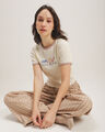 Playera Pijama Winnie The Pooh,BLANCO