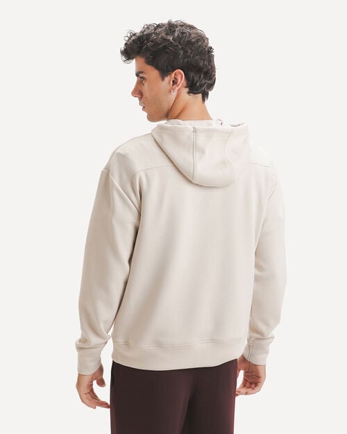 Sudadera Blanca Cerrada