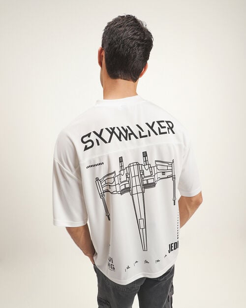 Playera Blanca Star Wars