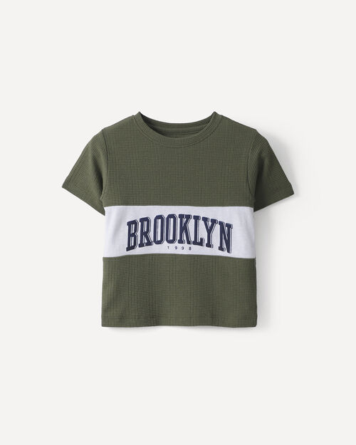 Playera Bloques Verde