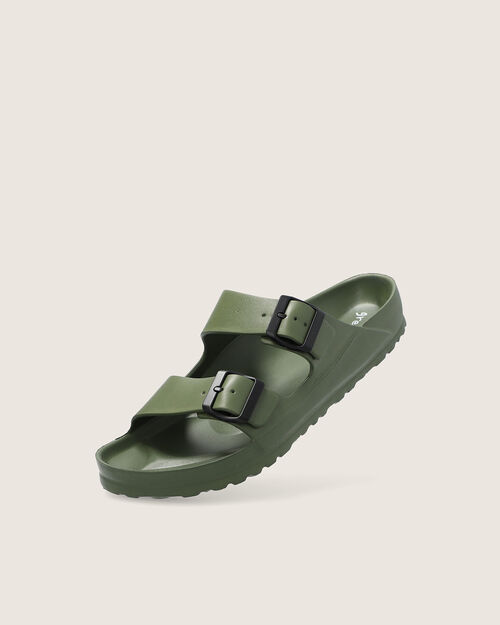 Sandalias Verdes Hebillas