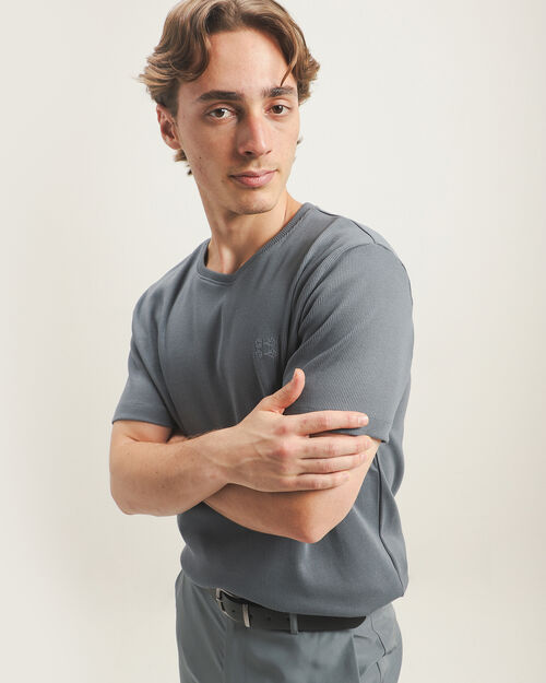 Playera Fit Slim Gris