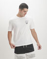 Playera Regular Texto,BLANCO