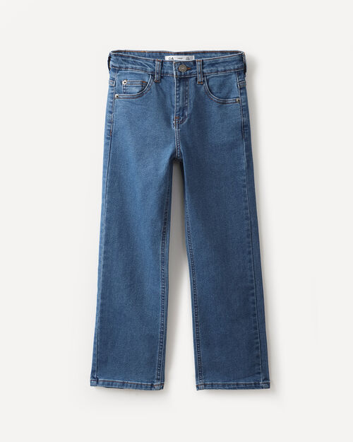 Straight Jeans Azul