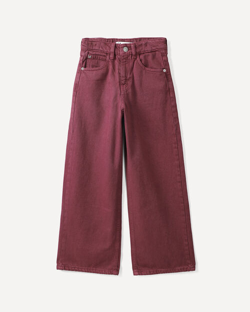 Jeans Wide Leg Rosa