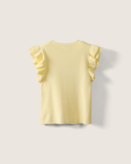 Top Amarillo De Punto