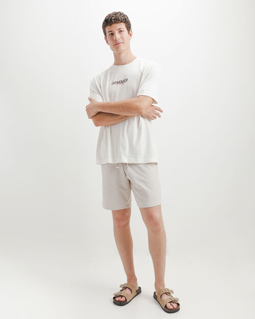 Short Blanco Textura