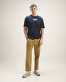 Pantalón Fit Relaxed Azul,KAKHI