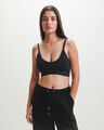 Top Seamless Negro,NEGRO