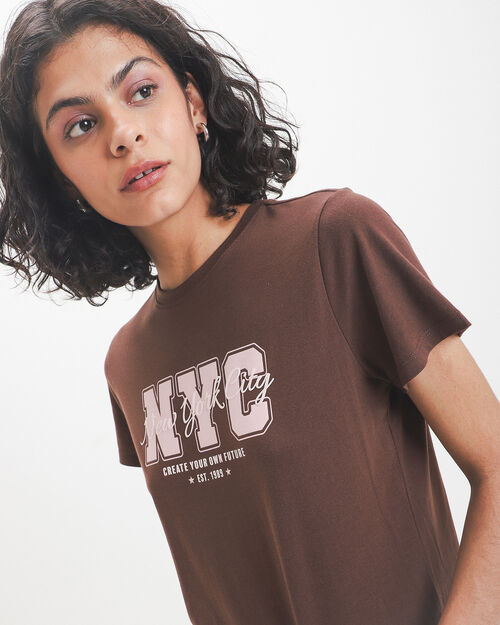 Playera Regular Estampada