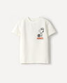 Playera Blanca Peanuts,BLANCO