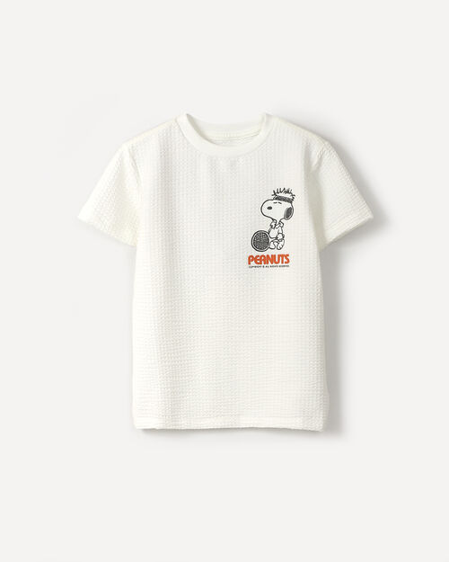 Playera Blanca Peanuts