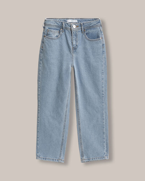 Mom Fit Jeans Azul
