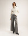 Jeans Gris Wide Leg,GRIS CLARO
