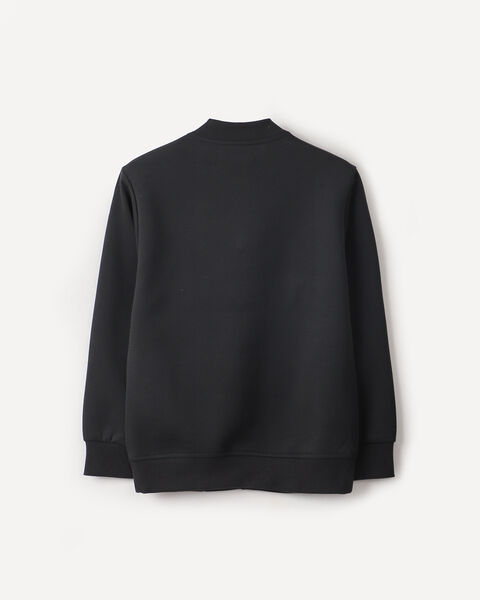 Sudadera Negra Bomber