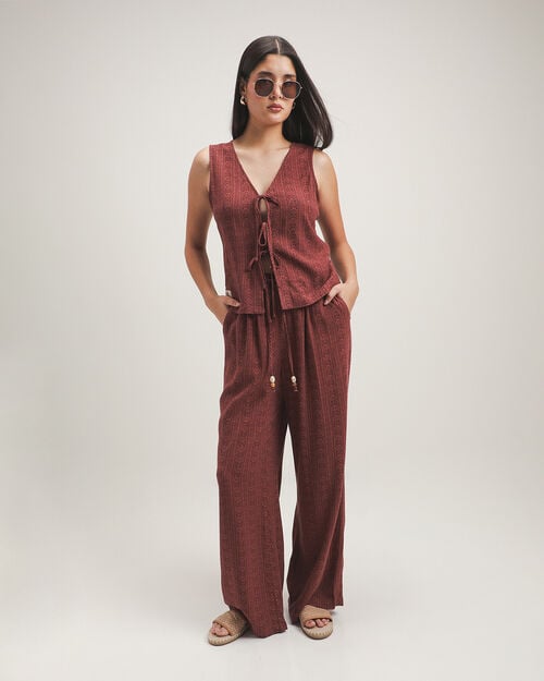 Pantal&oacute;n The White Lotus