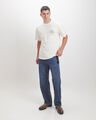 Playera Blanca Dise&ntilde;o,BLANCO HUESO