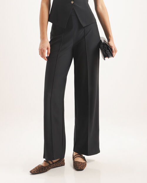 Pantalón Negro Pinzas