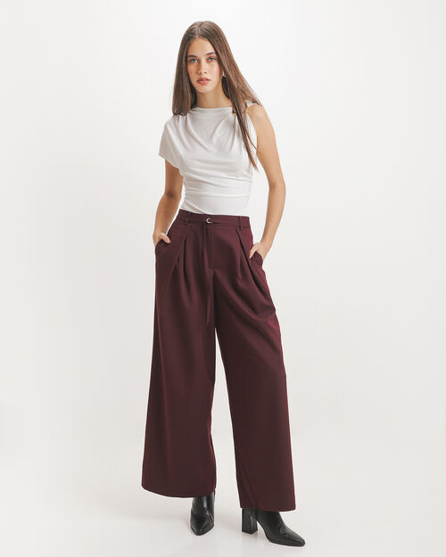 Pantal&oacute;n Rojo Cintur&oacute;n