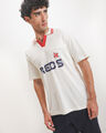 Polo Texto Reds,BLANCO HUESO