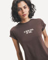 Playera B&aacute;sica Gr&aacute;fico,NEGRO
