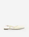 Zapatos Blanco Planos,BLANCO HUESO