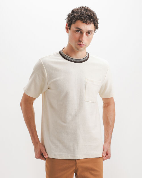 Playera Beige Dise&ntilde;o S&oacute;lido