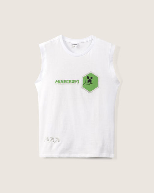 Playera Sin Mangas Minecraft