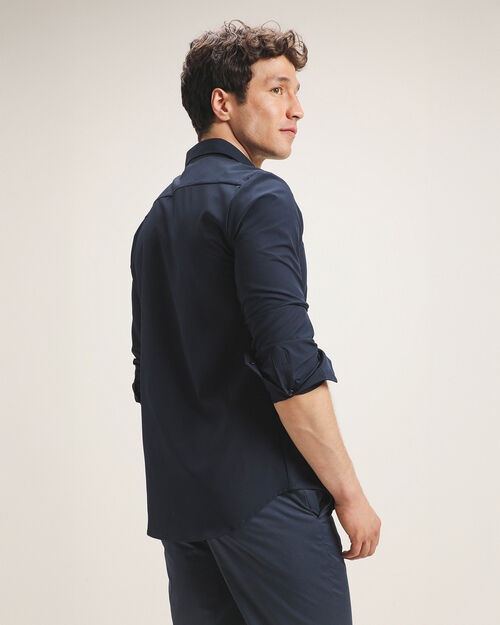 Camisa Azul Fit Slim