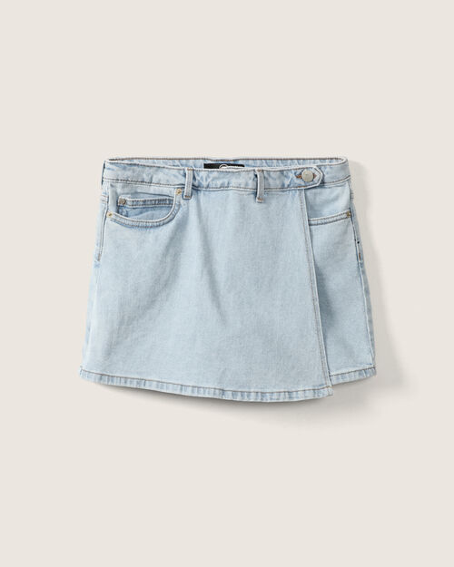 Short Falda Mezclilla