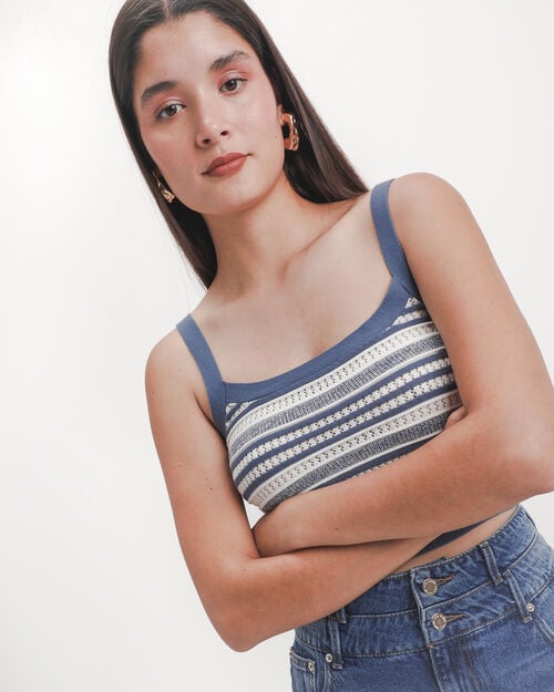 Crop Top Tejido