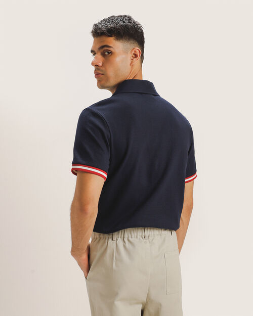 Polo Fit Regular Azul