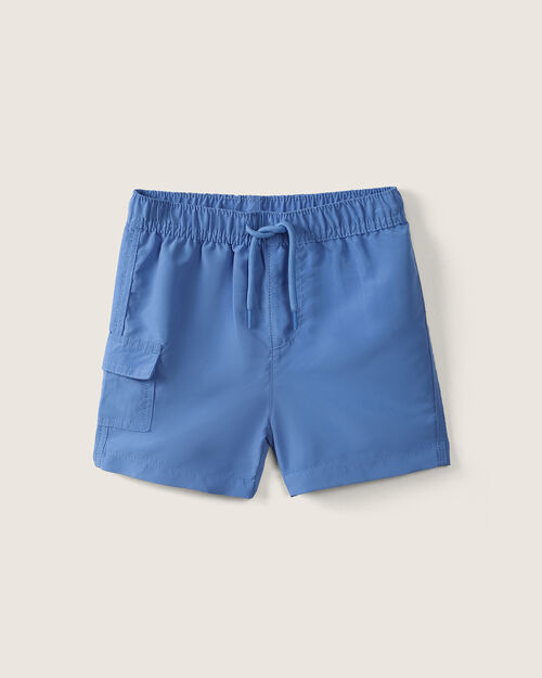 Short Azul Traje De Ba&ntilde;o