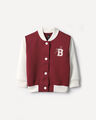 Sudadera Cuello Bomber,BERENJENA