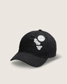 Gorra Con Diseño Parches,NEGRO