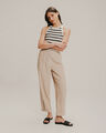 Pantalón Fit Carrot Blanco,KAKHI