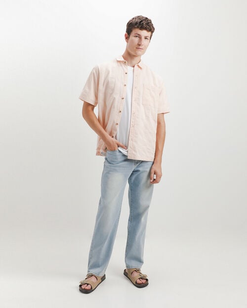 Straight Jeans Azul