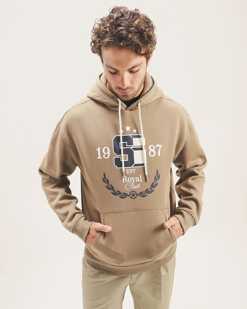 Sudadera Café Fit Relaxed