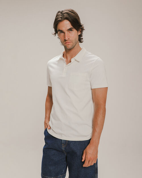 Polo Blanca Fit Slim Bolsa