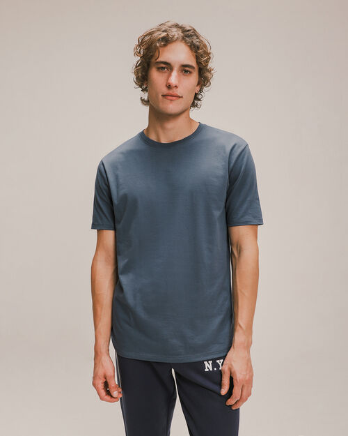 Playera Básica Azul