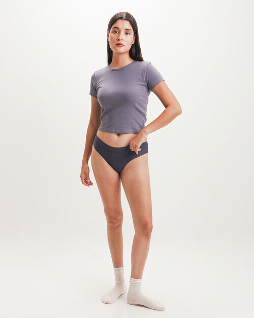Panty Gris Microfibra