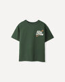 Playera B&aacute;sica Verde,VERDE