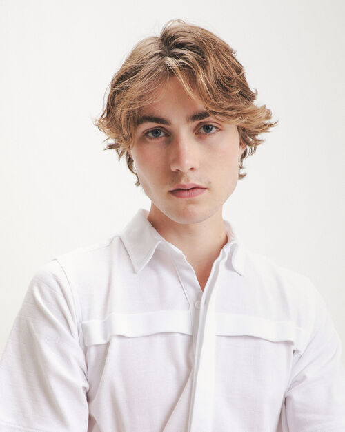 Camisa Blanca Tejida