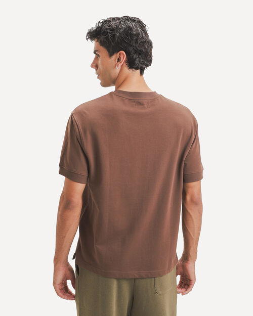 Playera Relaxed Caf&eacute;