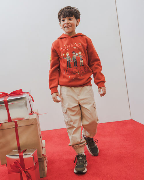 Sudadera Naranja Harry Potter